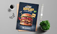 design modern restaurant food flyer