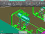 design piping 3d model and 2d layouts