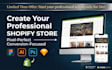 build shopify store from PSD, figma, ai or sketch design