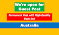 write and publish guest post on au domain with df link