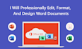 format ms word document expert formatting