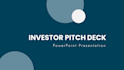 make a winning investor pitch deck ppt presentation