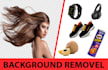 background removal, resize and crop picture