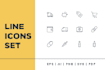 do custom minimalistic line icon design