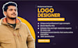 create a professional minimalist logo design in 8 hrs