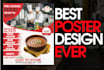 design a creative poster for your brand