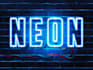create a lovable neon light text or logo