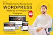 be your expert wordpress website developer and designer