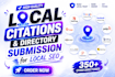 build local citations and directory submission for local SEO