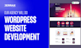 design and develop a professional wordpress website and blog