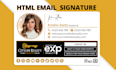 do clickable HTML email signature for outlook, gmail, apple mail