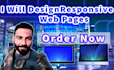 create responsive and custom website
