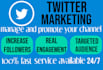 be your reliable x twitter social media manager