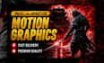 animate your pictures with amazing motion graphics