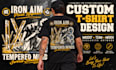 create streetwear graphic t shirt design for your clothing brand