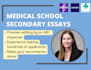 edit your medical school secondary essays