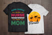 make trendy custom typography t shirt design in 12 hours
