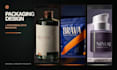 design premium product packaging, label, and 3d mockup