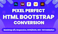 convert figma to html, xd to html, sketch to html responsive