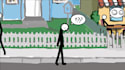create a stick figure animation