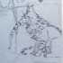 creature design sketches 3 poses