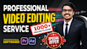 be your professional youtube video editor