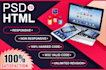 be your expert PSD, xd, and sketch to HTML conversion services