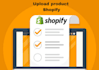 upload products in shopify