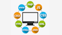 create website in php, wordpress, javascript