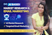 do ai based market research, email marketing