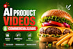 create cinematic ai product videos, ai commercials and ads