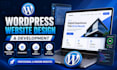 create a wordpress website or redesign website