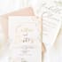 a personalized wedding invitation package