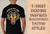 draw you a traditional style tattoo design