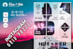 design a stunning instagram puzzle feed grid