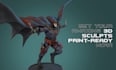 sculpt amazing 3d character models for 3d printing