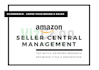 manage your amazon seller central account