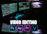 do professional video editing