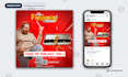 create social media design, post, banner ads