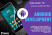 create native android applications using java or kotlin