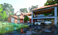 create 3d floor plan, interior, exterior rendering, house plan as architect
