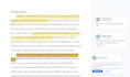 edit and provide feedback on your manuscript or article