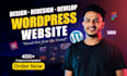 do wordpress website design and development or business website redesign