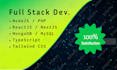create website in nodejs, nextjs, reactjs, mongo, mysql ,tailwindcss, full stack