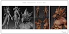 do for you zbrush sculpting high poly modeling and texture