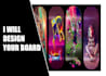 design dope skateboard graphic for your brand