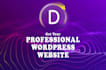 design or redesign wordpress website with divi theme customization