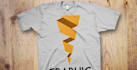 make tshirt mock ups with provided logo  design