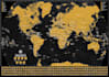 design a world scratch off map
