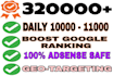 give you unlimited real human traffic and boost your google ranking drastically